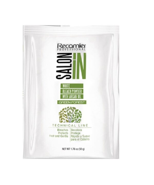Polvo Decolorante Green Forest Aceite de Argan x 50 gr SALON IN