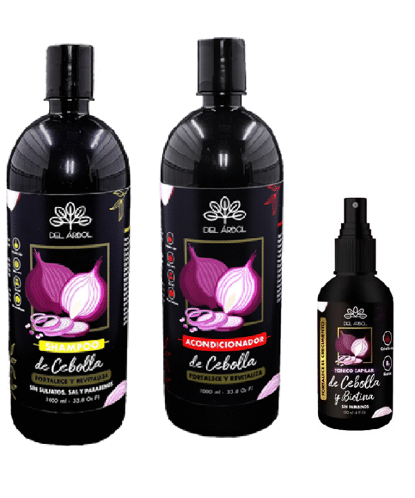 Kit Anticaída Cebolla y Biotina