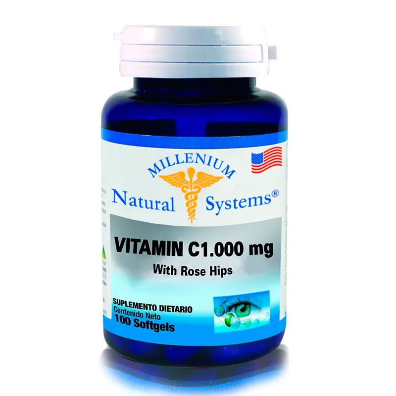 Vitamina C 1000 MG x 100 Cápsulas