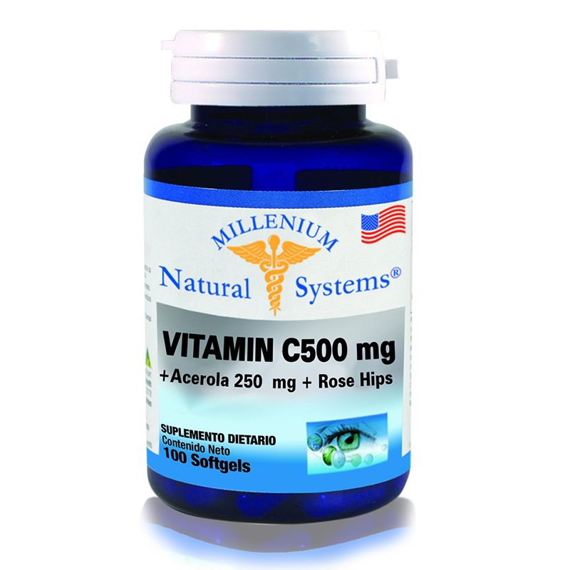 Vitamina C 500 MG x 100 Cápsulas