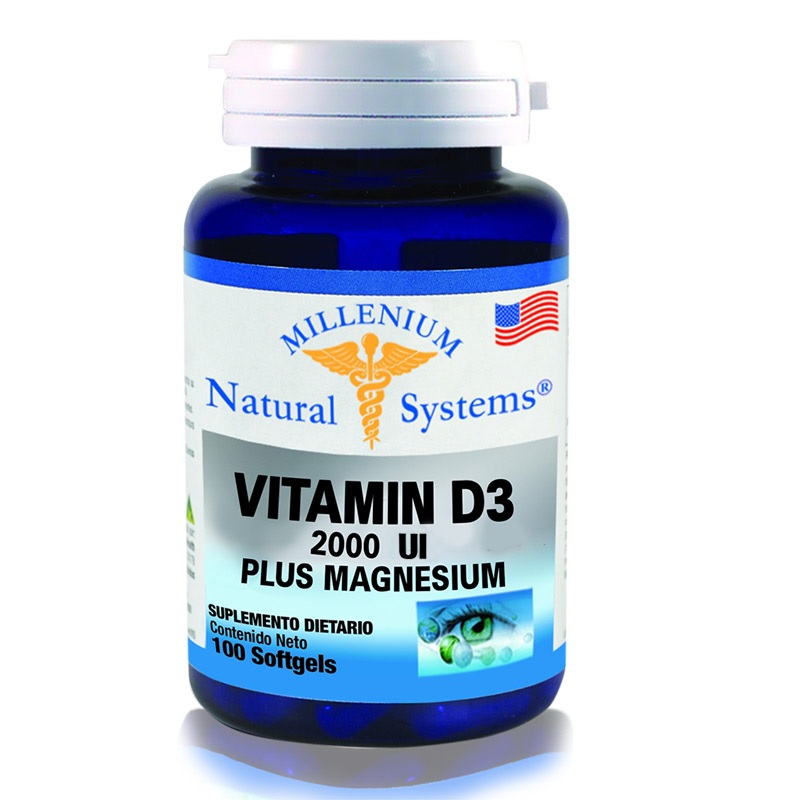 Vitamina D3 x 100 Cápsulas