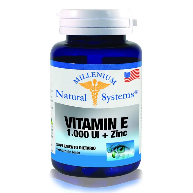 Vitamina E -1000 UI x 60 Cápsulas